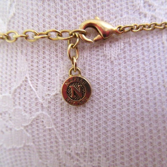 Pink to deep rose rhinestone choker necklace - Picture 6 of 8